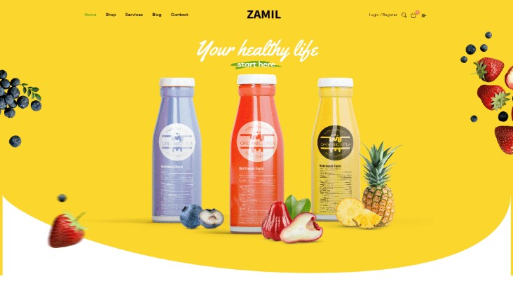 We will create a landing page for your new product(s)